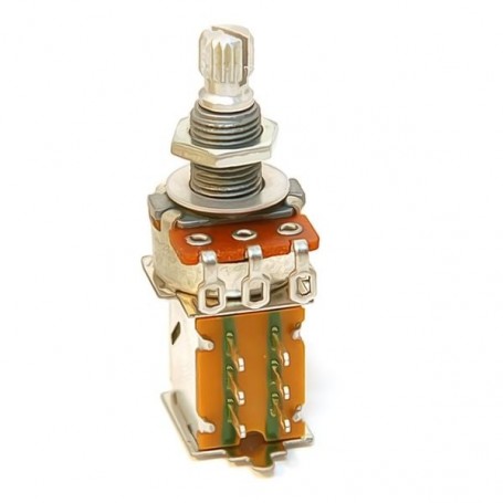 Potentiomètre guitare push pull métrique 250k log