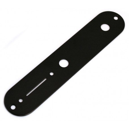 Plaque contrôle Telecaster noir (9.5mm)