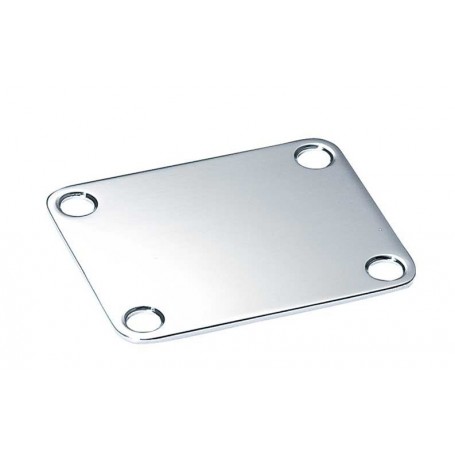 Plaque manche type Fender chrome