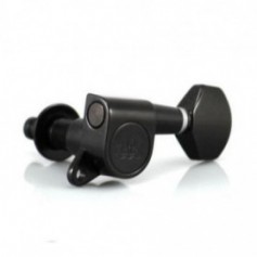 Mécaniques guitare Wilkinson® 6 en ligne WJ07 noir