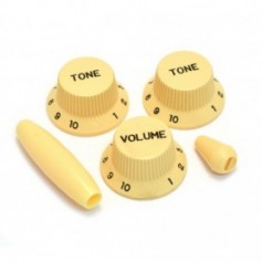 Kit 5 boutons US Stratocaster® crème