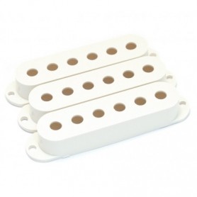 Lot 3 capots micro type Stratocaster blanc