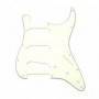 Plaque 3 micros simples Stratocaster US vieux blanc