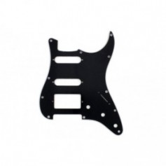 Stratocaster Pickguard HSS US 3 plis noir