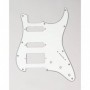 Plaque 1 micro double & 2 simples Stratocaster US vieux blanc