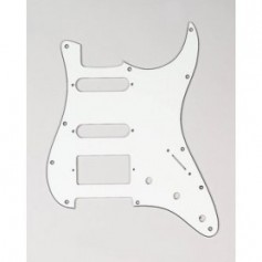 Stratocaster Pickguard HSS US 3 plis vieux blanc