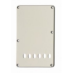 Plaque tremolo 6 trous Stratocaster® US vieux blanc 3 plis