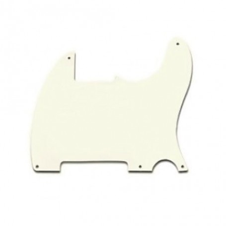 Plaque Telecaster Esquire vieux blanc 1 pli