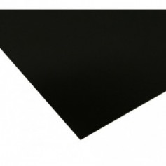 Plaque adhésive vierge 25x30cm noire