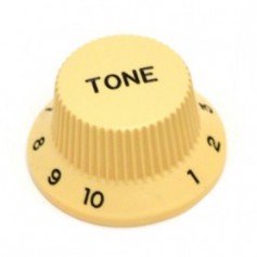 Bouton type Stratocaster® tone crème