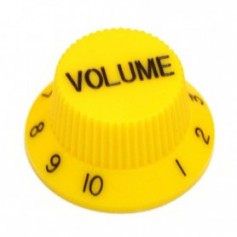 Bouton type Stratocaster® volume jaune