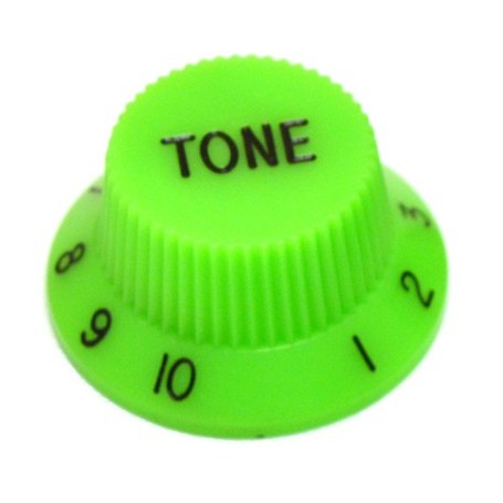 Bouton type Stratocaster tone vert