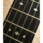 Sticker guitare touche vintage flocons vieux blanc pearl