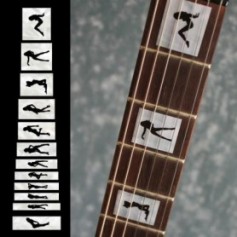 Sticker guitare touche strip teaze