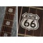 Sticker guitare touche route 66