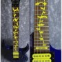 Sticker guitare touche végétal jaune