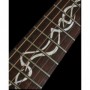 Sticker guitare touche vigne gothique