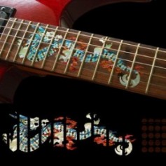 Stickers touche guitare