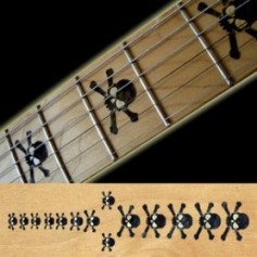 Stickers touche guitare