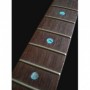 Sticker guitare touche dots 5/16" & 1/4" bleu abalone