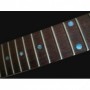 Sticker guitare touche dots 5/16" & 1/4" bleu abalone