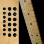 Sticker guitare touche dots 5/16" & 1/4" noir pearl