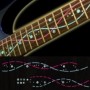 Sticker guitare signature lignes Ibanez Steve Vai
