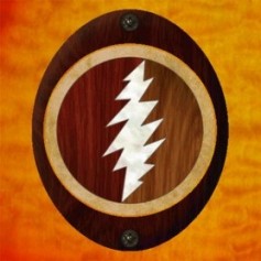 Sticker guitare signature eclair Jerry Garcia