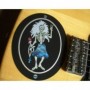 Sticker guitare signature Jerry Garcia dancing skeleton