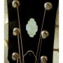 Sticker tête guitare nuage blanc abalone headstock