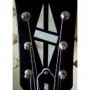 Sticker tête guitare diamant type Gibson® blanc abalone