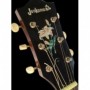 Sticker tête guitare fleur de lys