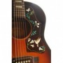 Grand sticker guitare assortiment Hummingbird bois