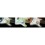 Grand sticker guitare pickguard Stratocaster® route 66