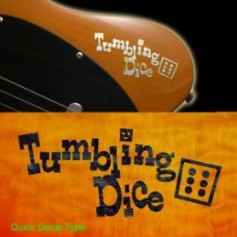 Stickers corps guitare