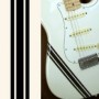 Sticker guitare ligne compétition solid noir