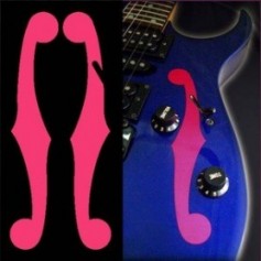 Stickers corps guitare