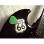 Sticker guitare porte médiator route 66