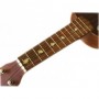 Sticker guitare ukulele tortue touche blanc abalone