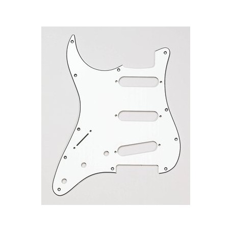 Plaque guitare optimisée blanche Stratocaster® US gaucher