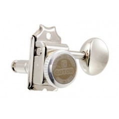 Mécaniques à blocage Gotoh® SD91 6 en ligne vintage Stratocaster nickel