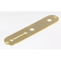 Plaque de contrôle type Telecaster 34mm dorée