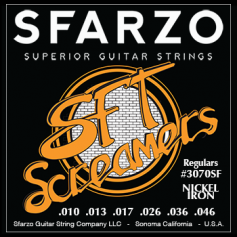 Cordes guitare électrique Sfarzo® SFT regular 10-46