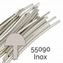 24 frettes Jescar Inox 55090 2,35x1,65mm