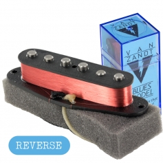 Micro Milieu Van Zandt® Stratocaster® Blues RWRP Reverse