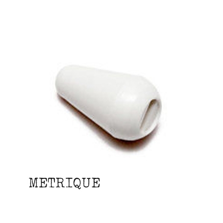 Bouton sélecteur métrique Stratocaster® blanc