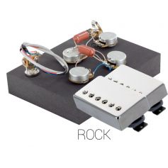 Pack électronique copie LesPaul 3 positions - Micros Rock chrome