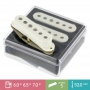 Set 3 micros Gn'B Stratocaster blues vieux blancs