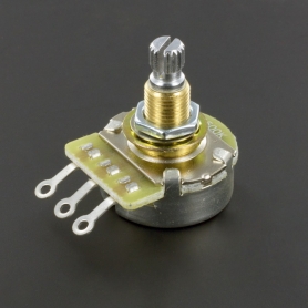 Potentiomètre guitare métrique 500k log low friction