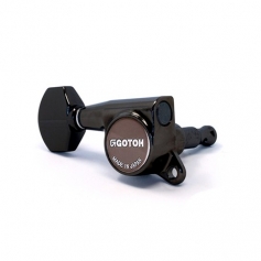 Mécanique guitare Gotoh SG381 noire droite (unité)